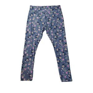 Lularoe Disney Minnie Mouse Blue/Gray Leggings TC